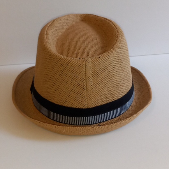 Paper straw Trilby hat - Picture 3 of 8